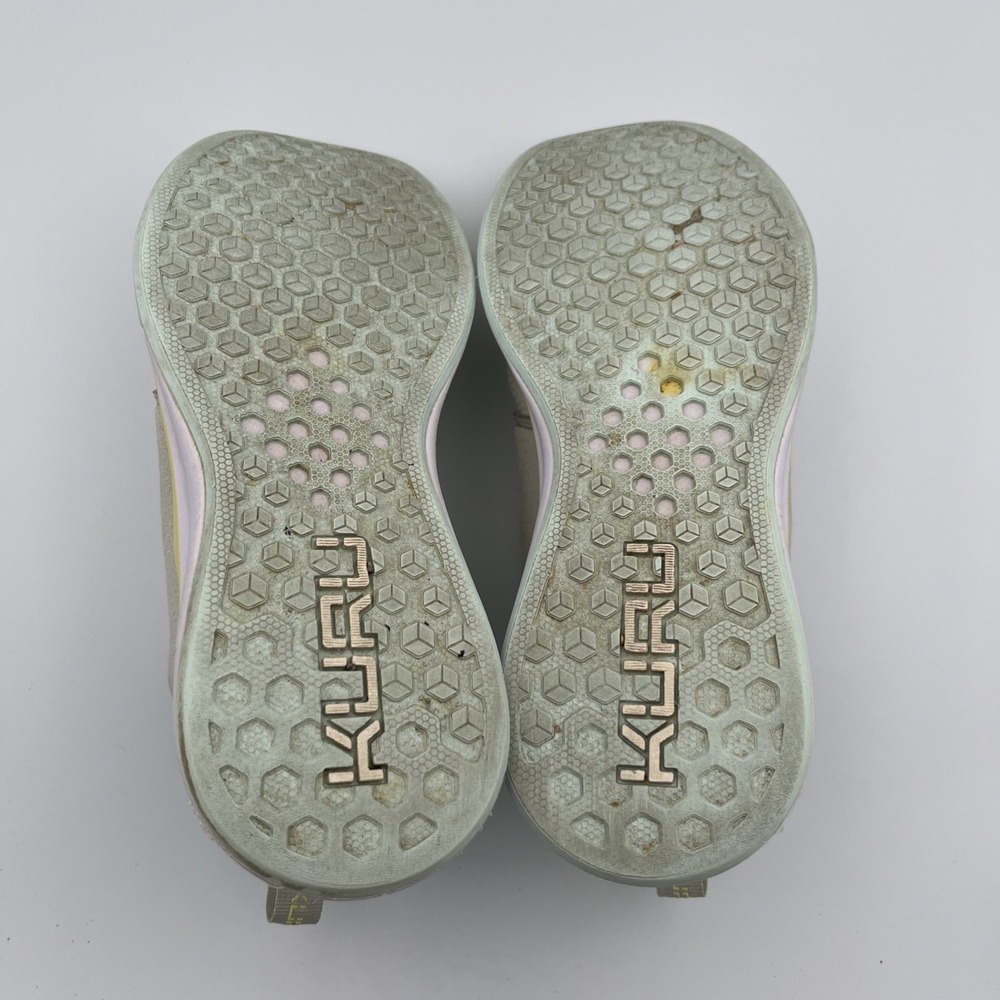 Kuru Atom Cloud Sneakers Womens 8.5 Gray Yellow Lace Up Athletic‎ Running Shoes - Picture 14 of 14